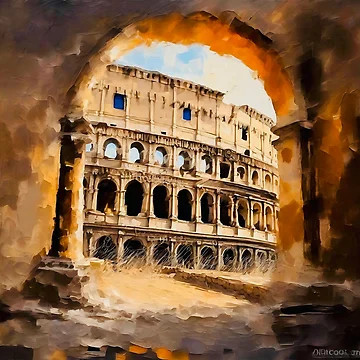 Artwork thumbnail, Classical Rome by Island Art Studios