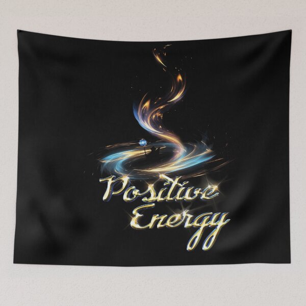 Item preview, Positive Energy Spell(Dark Background) designed and sold by DoubleArchangel.