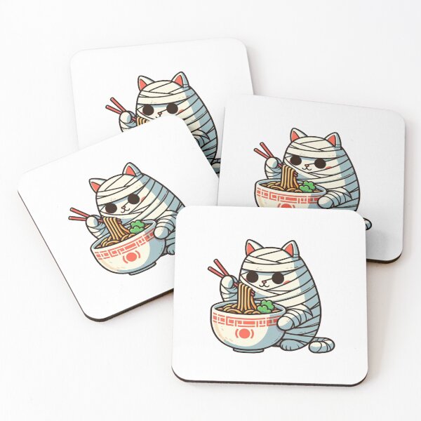 Item preview, Mummy Cat Eat Ramen designed and sold by Designowner.