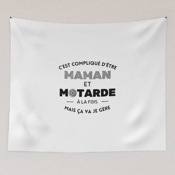 Item preview, It's complicated being a mom and a biker but it's okay, I manage designed and sold by tayrim.
