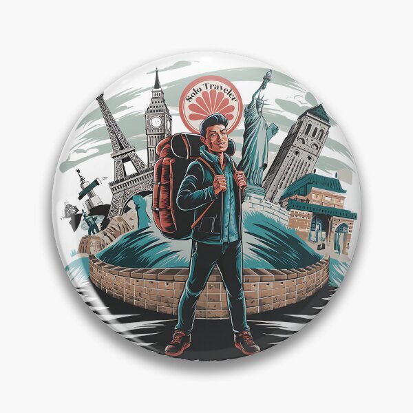 Item preview, Global Explorer: Solo Traveler Adventure designed and sold by TrendyGraphTees.
