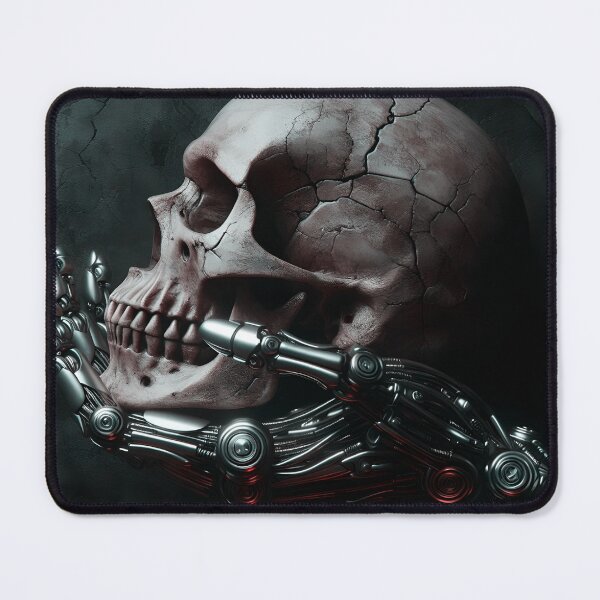 Item preview, Skull in Robot Hand designed and sold by Hinata Lexy Lin.