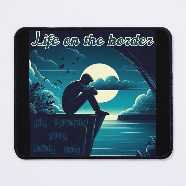 Item preview, Life Border Sad Style designed and sold by KTGim.