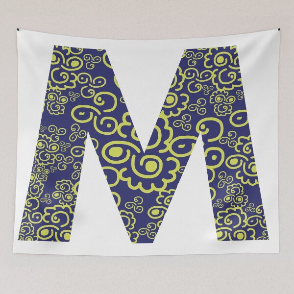 Item preview, M Initial letter designed and sold by Wolagno.