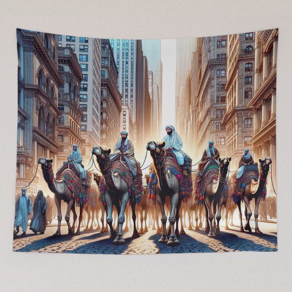 Item preview, Desert Nomads in the City designed and sold by M-Y-A-R-T-.