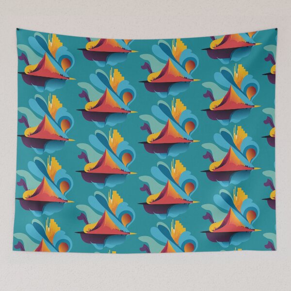 Item preview, abstract landscape designed and sold by ericrautenbach.