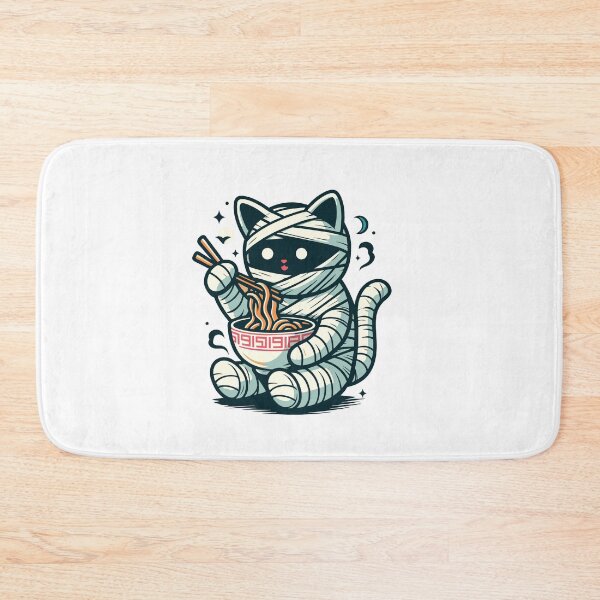 Item preview, Mummy Cat Eat Ramen designed and sold by Designowner.