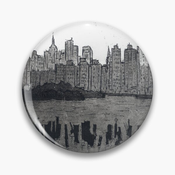 Item preview, New York Skyline , Aquatint Etching designed and sold by Luke Bailey.