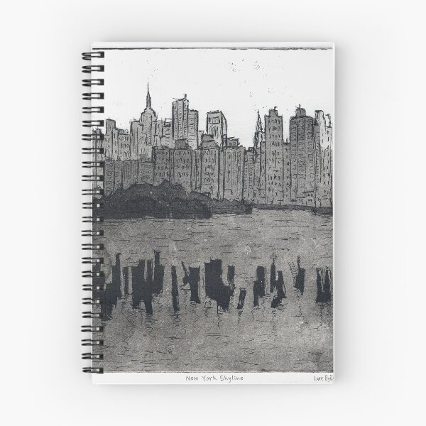 Item preview, New York Skyline , Aquatint Etching designed and sold by Luke Bailey.