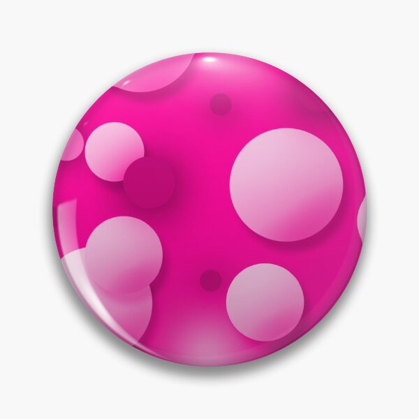 Item preview, Pink shades different size balloons pattern circles background wallpaper designed and sold by SpinklyCreations.