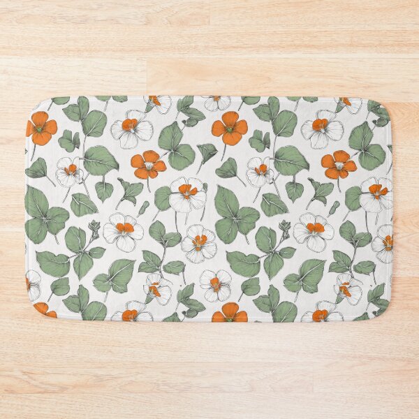 Item preview,  Tropaeolum majus Nasturtium rustic sketch by CallisC Arts ⭐⭐⭐⭐⭐ designed and sold by CallisC-Arts.