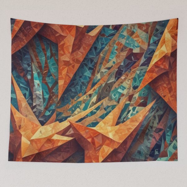Item preview, Digital Tessellation Pattern Print Design designed and sold by imanshu.