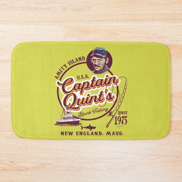 Item preview, Captain Quint's Shark Fishing Charter (Universal © UCS LLC) designed and sold by Alema Art.