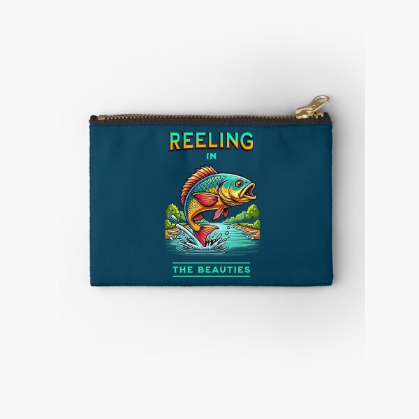 Item preview, Fishing Reeling In Bass designed and sold by RockBeeDesigns.
