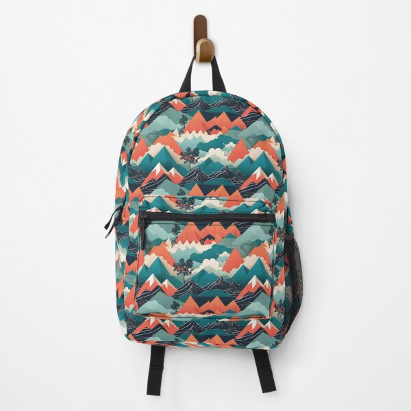 Item preview, Colorful trees and mountains designed and sold by StyleStampede.