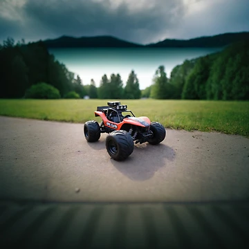 Artwork thumbnail, Mini Remote Control Racer by DRUQ2
