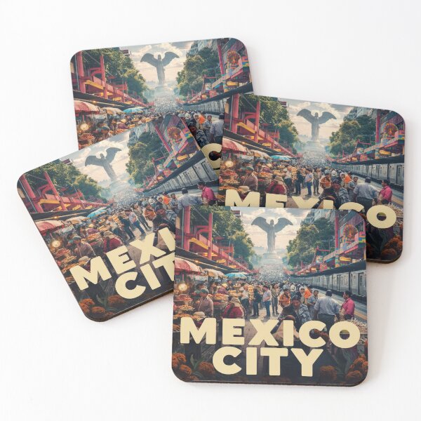 Item preview, Mexico City  designed and sold by DeadSocietyArt.