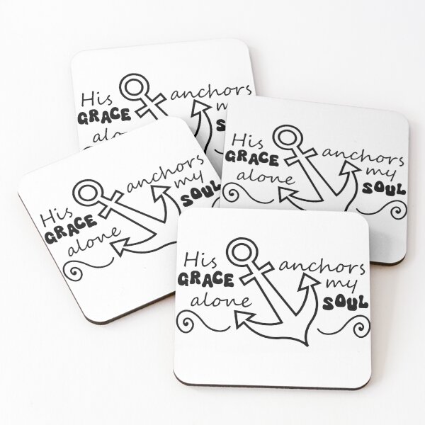 Item preview, His grace alone anchors my soul designed and sold by Sunshinez CreationzZA.