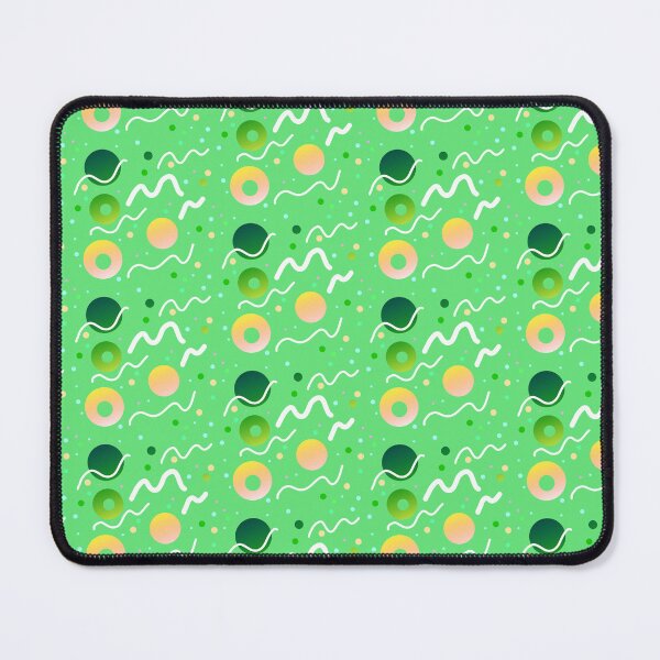 Item preview, Light green geometric pattern | aesthetic green peach wave and dots  designed and sold by lausn.