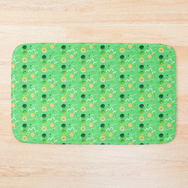 Item preview, Light green geometric pattern | aesthetic green peach wave and dots  designed and sold by lausn.