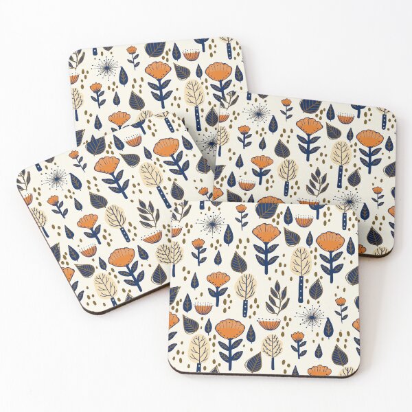 Item preview, Whimsical Flowers and Leaves designed and sold by DaniWDesigns.