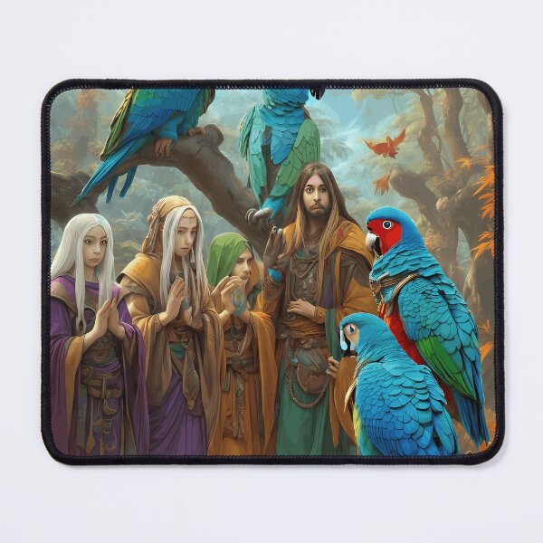 Item preview, Parrot Pilgrimage On Thanksgiving designed and sold by Kurt-Gigantic.