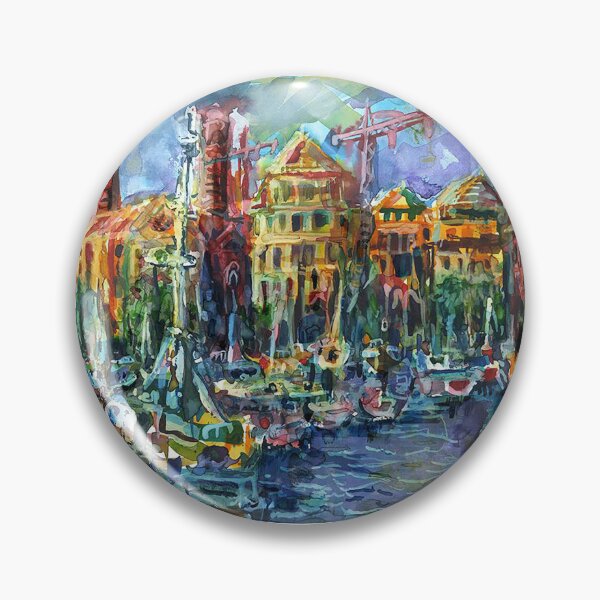 Item preview, Imperial Wharf , London , Watercolour Inks designed and sold by Luke Bailey.
