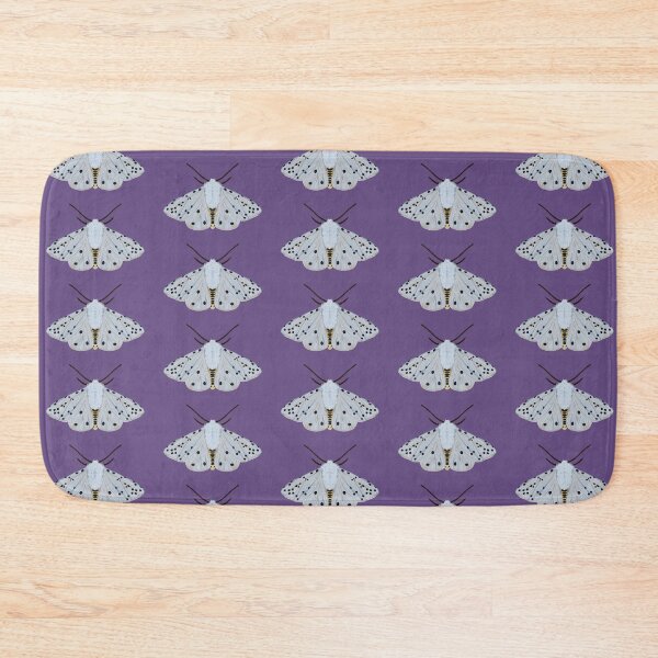 Item preview, White Ermine Moth (Purple) designed and sold by okaymoose.