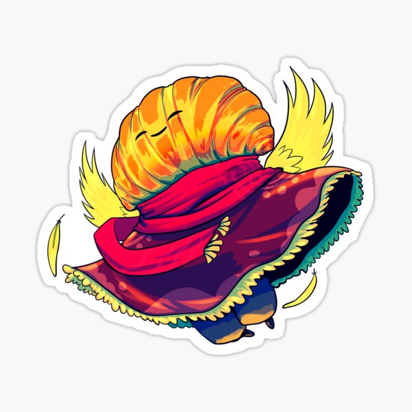 Sky Cruissant - Food explorer, Lite Sticker
