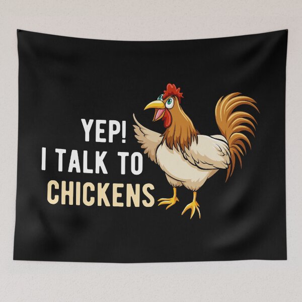 Item preview, Chicken Talk Animals Cruelty Free  designed and sold by Turie.
