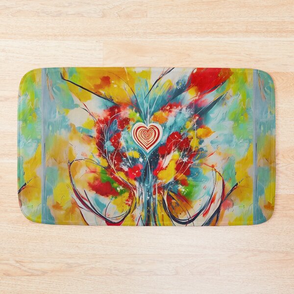 Item preview, Colorful Heart Art designed and sold by Obsidian Ink by Wilshire.