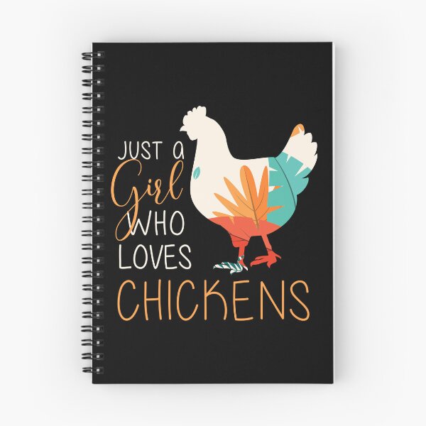 Item preview, Girl Loves Chickens Animal Compassion  designed and sold by Turie.