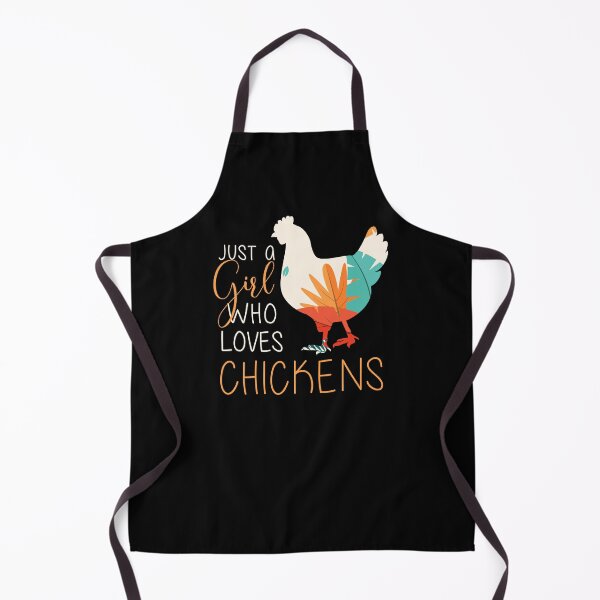 Item preview, Girl Loves Chickens Animal Compassion designed and sold by Turie.