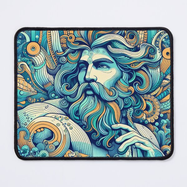 Item preview, Neptune, the Roman God of the sea designed and sold by Pet-Z.
