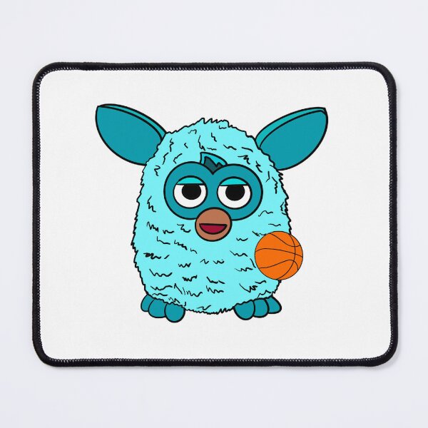 Item preview, Light Blue Basketball Player Furby designed and sold by Animals-by-JB.