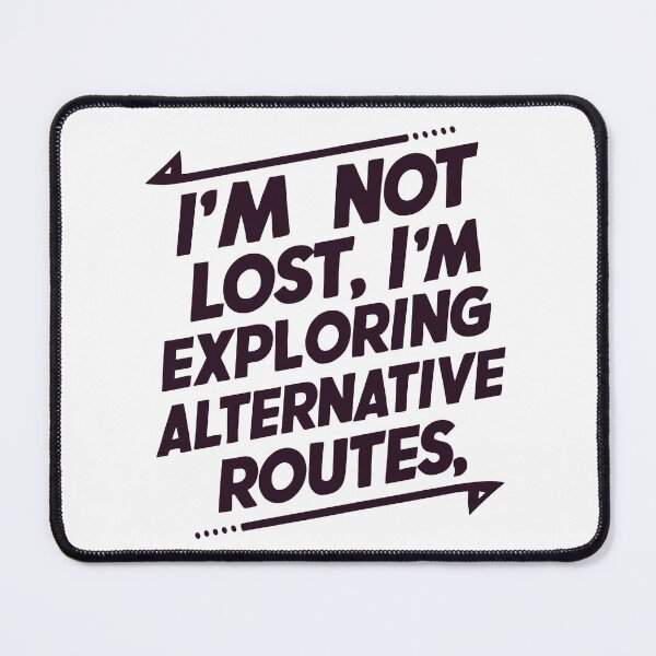 Item preview, Exploring Alternative Routes Father's Day Typography Design - Bold & Vibrant Adventure! designed and sold by HahaHandlesHub.