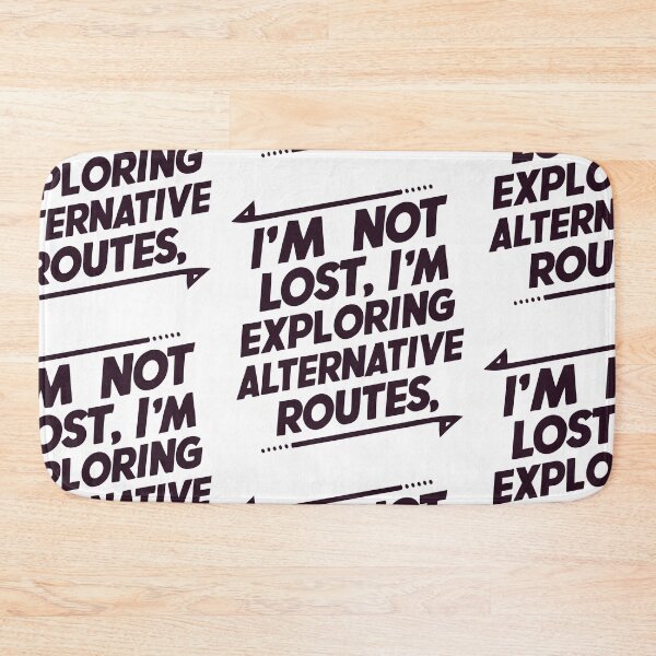 Item preview, Exploring Alternative Routes Father's Day Typography Design - Bold & Vibrant Adventure! designed and sold by HahaHandlesHub.