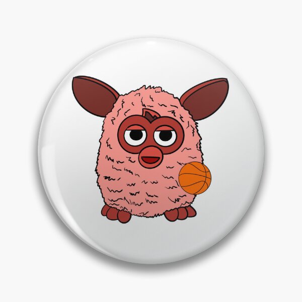 Item preview, Cherry Red Basketball Player Furby designed and sold by Animals-by-JB.