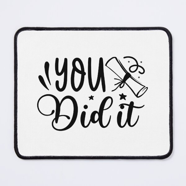 Item preview, You did it - gift for a graduate designed and sold by EmeraldeaArt.