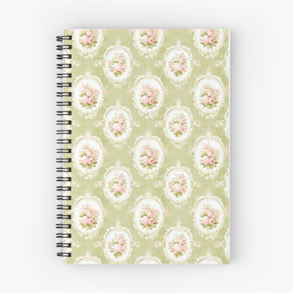 Item preview, Shabby Chic Green Cottagecore Pattern designed and sold by LouieVanille.