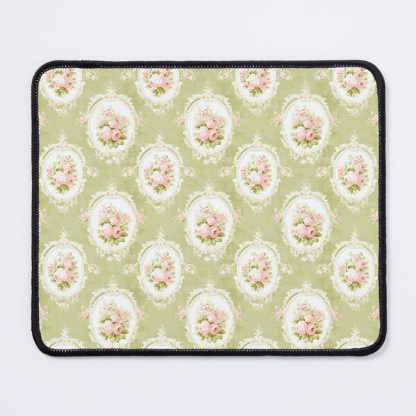 Item preview, Shabby Chic Green Cottagecore Pattern designed and sold by LouieVanille.