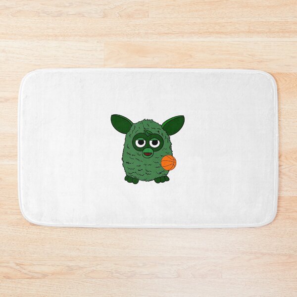 Item preview, Forest Green Basketball Player Furby designed and sold by Animals-by-JB.