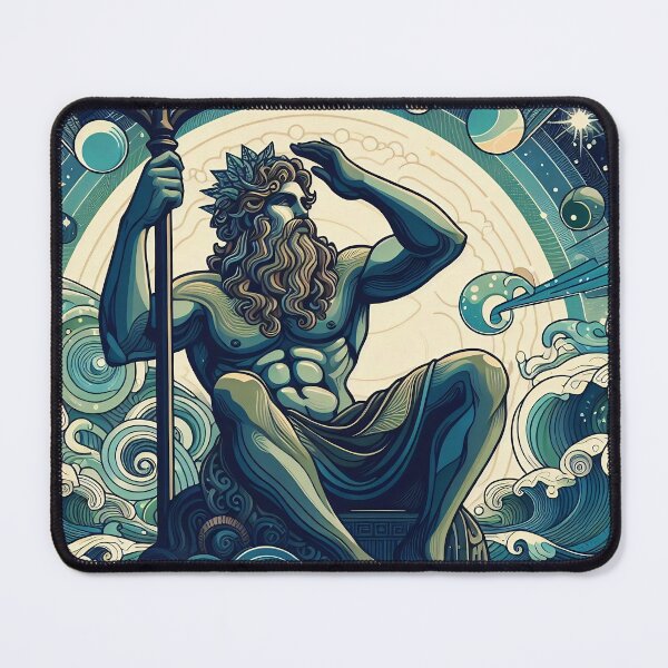 Item preview, Neptune, the Roman God of the sea designed and sold by Pet-Z.