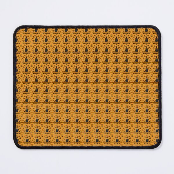 Item preview, Pattern of warning signs with Sly Cat designed and sold by Cherevan.