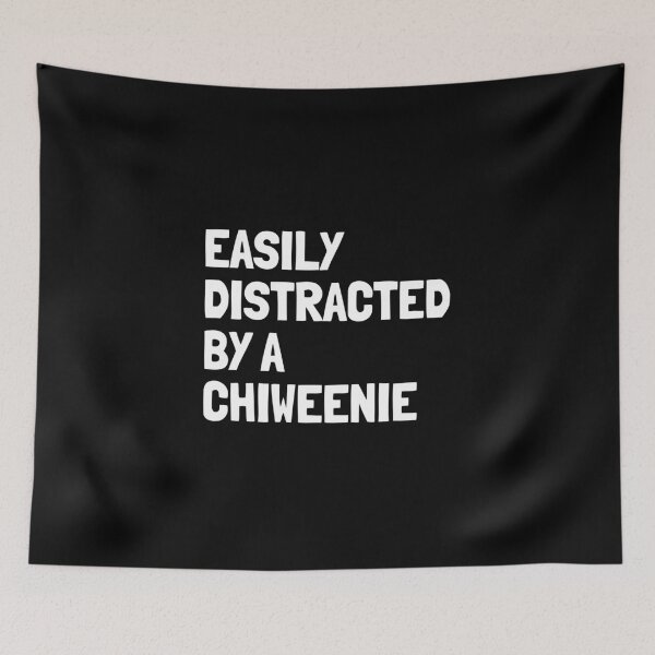 Item preview, Easily Distracted By A Chiweenie Funny Dog Gift  designed and sold by Guarddogdrive.