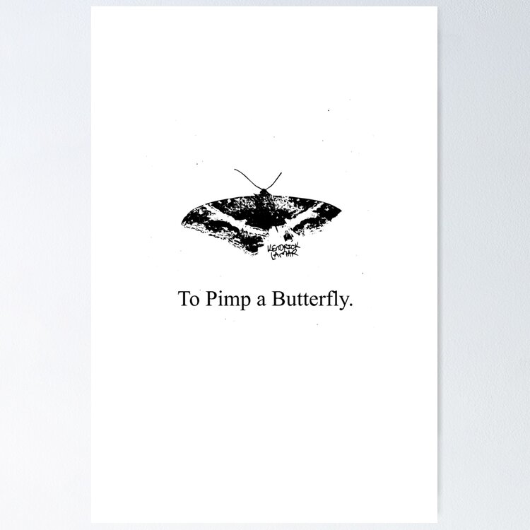 To Pimp a Butterfly Kendrick Sticker
