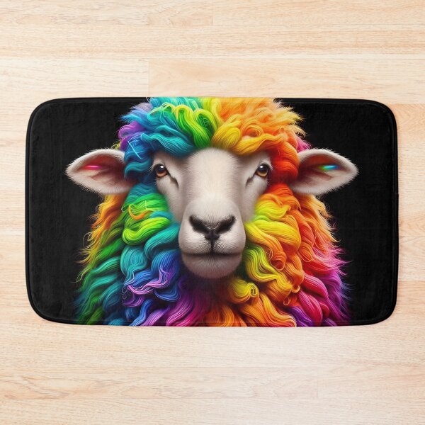 Item preview, A colourful sheep designed and sold by cmphotographs.