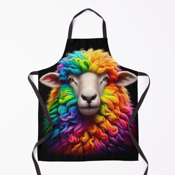 Item preview, A colourful sheep designed and sold by cmphotographs.