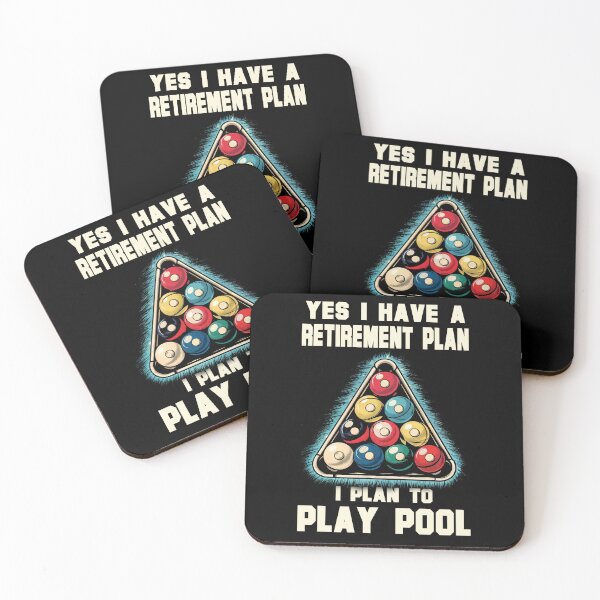 Item preview, Billiards Lover Pool Player Cool Pool, Yes I have a retirement plan I plan to play pool  designed and sold by STREET  STORE.