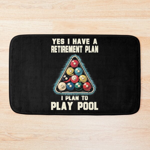 Artikelvorschau, Billard-Liebhaber Pool-Spieler Cool Pool, ja, ich habe einen Ruhestandsplan Ich habe vor, Billard zu spielen entworfen und verkauft von STREET STORE.